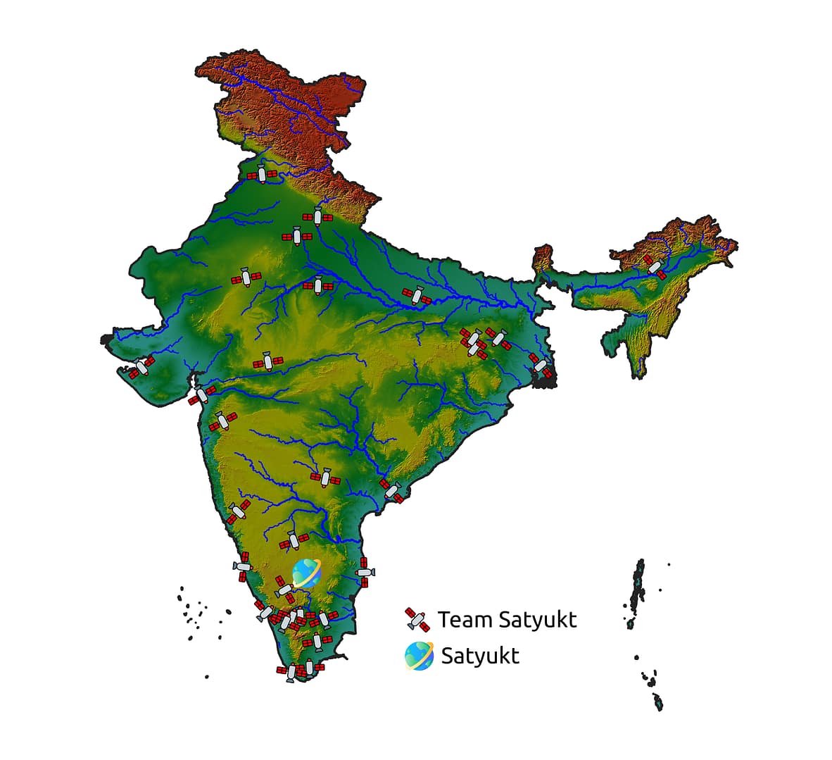 Satyukt employee location